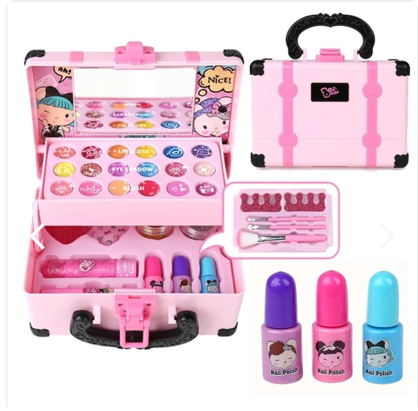 Kit De Maquillaje Infantil Y Artículos